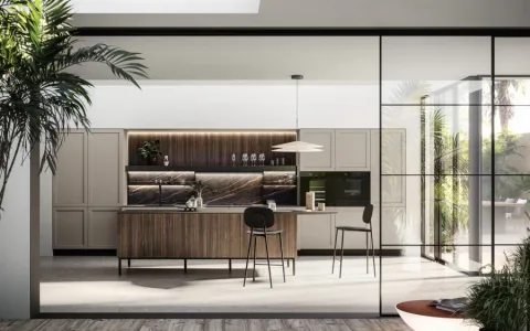 Stosa Aliant modern Italian kitchen display
