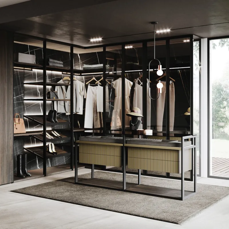 Naked Island Dresser Italian wardrobe — Night in Jazz