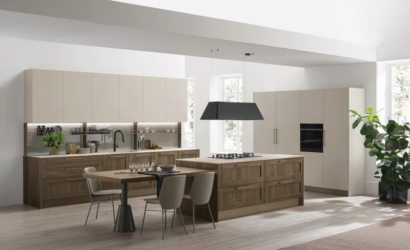 City kitchen — vintage industrial