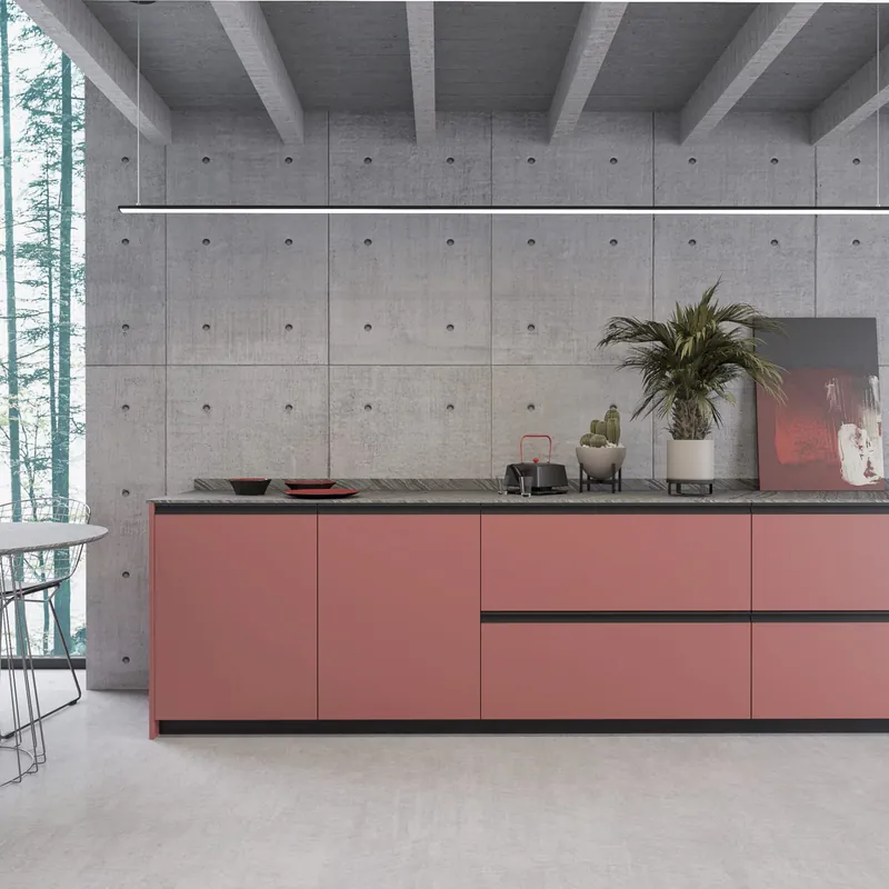 Logi 7 PET Ecomatt cabinet fronts