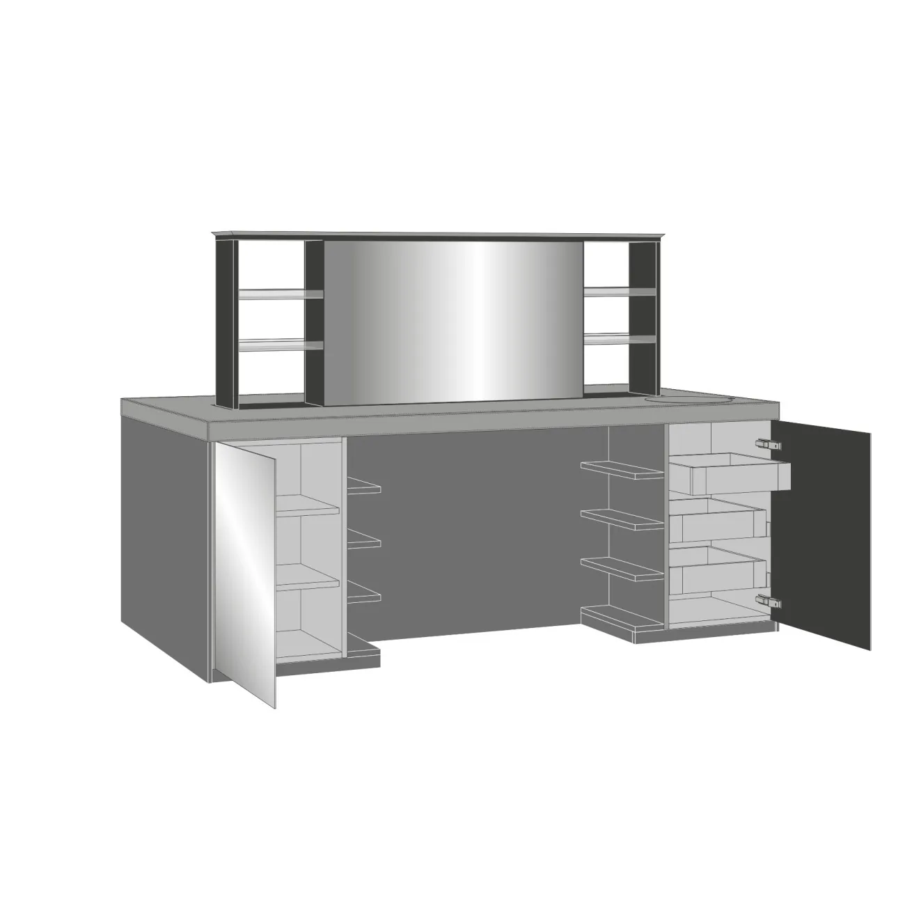 Step-Up Island Dresser — gallery image 2